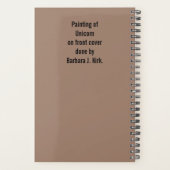 Einhornplaner Planer (Rückseite)