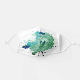 Einhornpony equine pegasus lila Flügel Mund-Nasen-Maske Aus Stoff