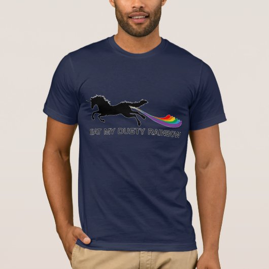 Einhornregenbogen T-Shirt (Vorderseite)