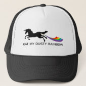 Einhornregenbogen Truckerkappe (Vorderseite)