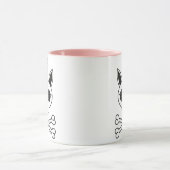 Einhornschädel und Kreuzknochen Tasse (Zentrum)