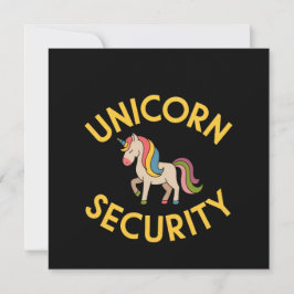 Einhornsicherheit: Behalt der Magic Safe mit einer Einladung