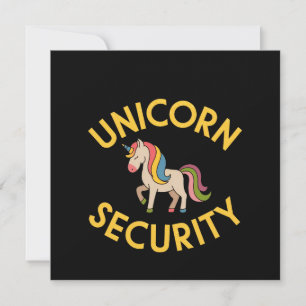 Einhornsicherheit: Behalt der Magic Safe mit einer Einladung