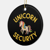 Einhornsicherheit: Behalt der Magic Safe mit einer Keramik Ornament (Links)