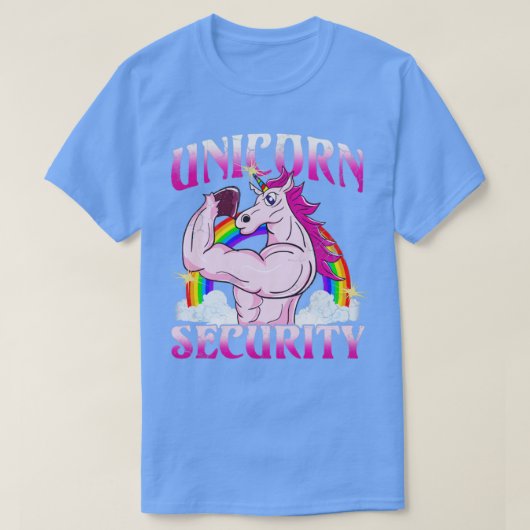 Einhornsicherheit T-Shirt (Design vorne)