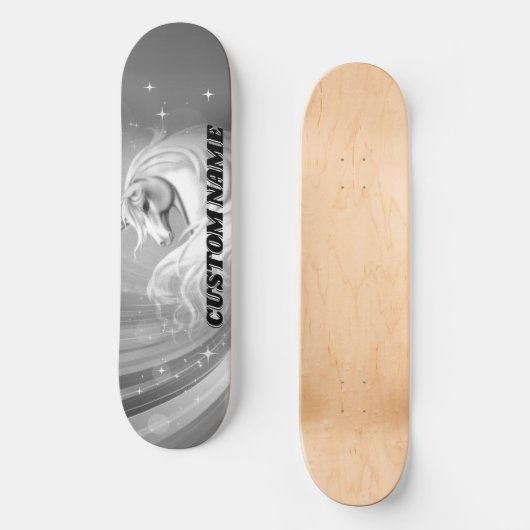 Einhornskateboard Skateboard (Vorderseite)