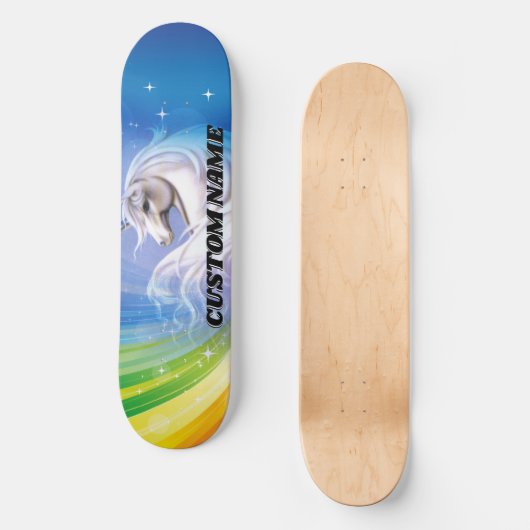 Einhornskateboard Skateboard (Vorderseite)