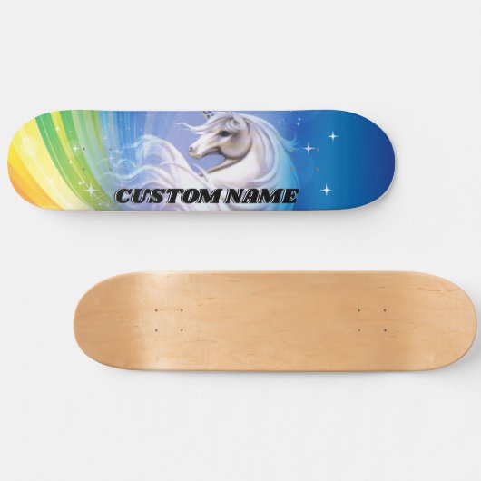 Einhornskateboard Skateboard (Horizontal)