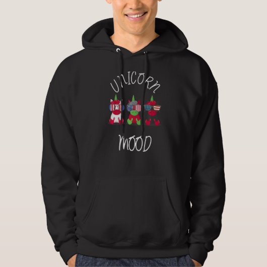 Einhornstimmung 10 hoodie (Vorderseite)
