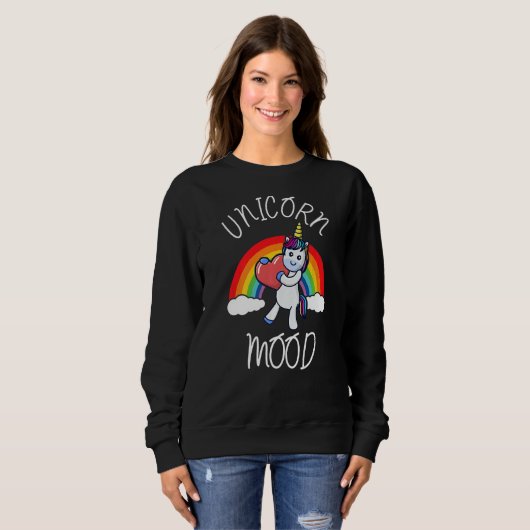 Einhornstimmung 11 sweatshirt (Vorne ganz)