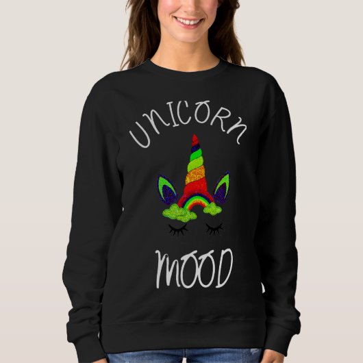 Einhornstimmung 13 sweatshirt (Vorderseite)