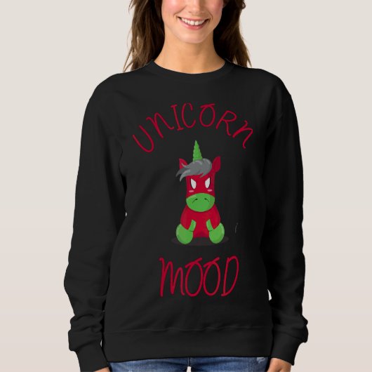 Einhornstimmung 7 sweatshirt (Vorderseite)