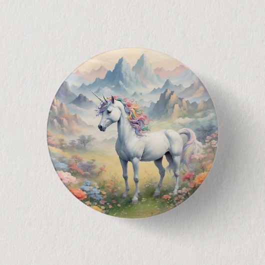 Einhorntaste Button (Vorderseite)