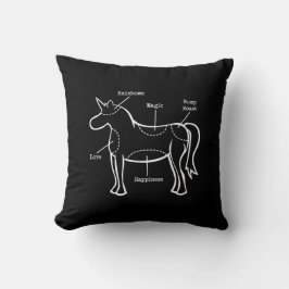 Einhornteile Kissen
