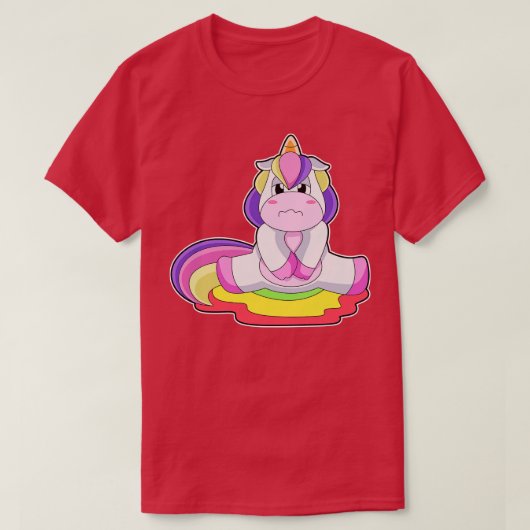 Einhorntoilette T-Shirt (Design vorne)