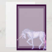 Einhornträume Briefpapier (Vorne/Hinten)