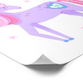 Einhornträume Psalm28:7 Wandkunst Druck 1 von 3 Poster (Ecke)