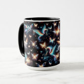 Einhornträume Tasse (Vorderseite Links)