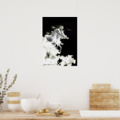 Einhornträumen Poster (Küche)