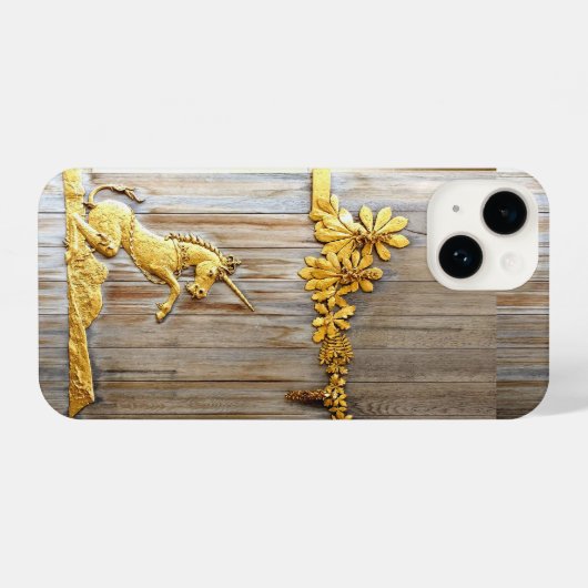 Einhorntür - Holyrood iPhone Hülle (Rückseite (Horizontal))