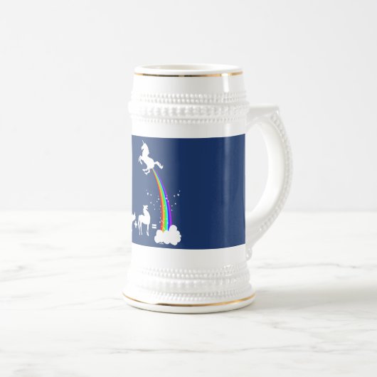 Einhornursprung Bierglas (VorderseiteRechts)