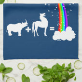 Einhornursprung Handtuch (Gefaltet)