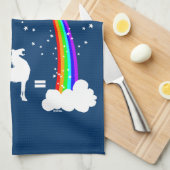 Einhornursprung Handtuch (Viertel Falte)