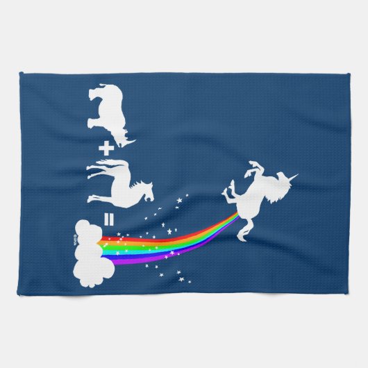 Einhornursprung Handtuch (Horizontal)