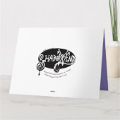 Einhornvogel und Fox Karte (Rückseite)