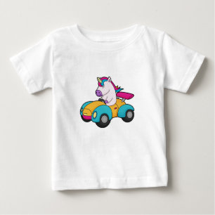 Einhornwagen Baby T-shirt