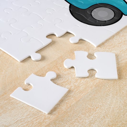 Einhornwagen Puzzle (Seite)