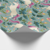 Einhornwald Geschenkpapier (Ecke)