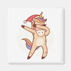Einhornweihnachtsfeste Magnet
