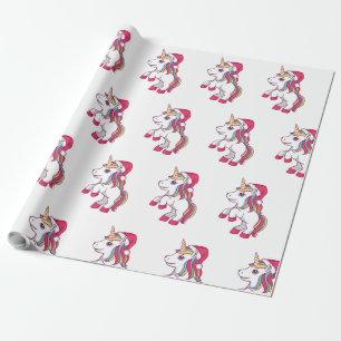 Einhornweihnachtspapiere, Einhorn Geschenkpapier