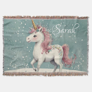 Einhornwerfen Blanket Decke