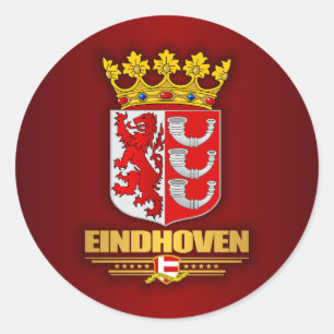 Einhoven Runder Aufkleber