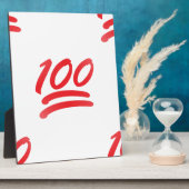 einhundert Emoji Fotoplatte (Seite)