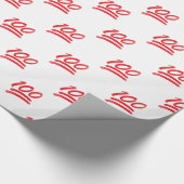 einhundert Emoji Geschenkpapier (Ecke)