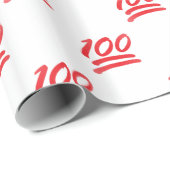 einhundert Emoji Geschenkpapier (Rolleneckpunkt)