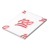 einhundert Emoji Notizblock (Rotiert)