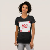 einhundert Emoji T-Shirt (Vorne ganz)
