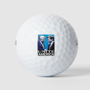 Einige Amerika Ikonische Trump Golfball