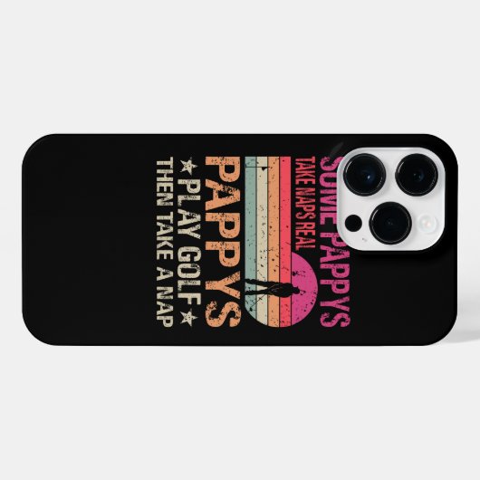 Einige Apps nehmen Nickerchen Real Pappes Golf spi iPhone Hülle (Rückseite (Horizontal))