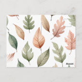 Einige Bunnies bereit für den Fall Postkarte (Rückseite)