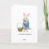 Einige Bunnies Liebe Sie! Feiertagskarte (Rückseite)