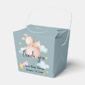 Einige Bunny Balloon & Shooting Star Baby Dusche Geschenkschachtel (Vorderseite)