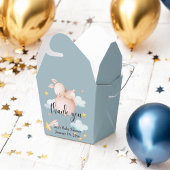 Einige Bunny Balloon & Shooting Star Baby Dusche Geschenkschachtel