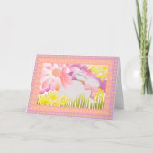 Einige Bunny Feiertagskarte (Vorderseite)