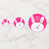 Einige Bunny ist ein Niedliches Kaninchen 1. Gebur Konfetti (Vorderseiten)