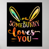 EINIGE BUNNY LIEBEN IHR lustiges Osterferiengesche Poster (Vorne)